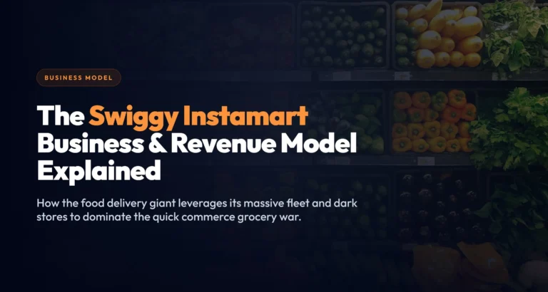 Swiggy Instamart Business Model & Revenue Model
